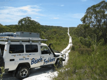 Beach trekkers North Stradbroke Island - Accommodation in Brisbane
