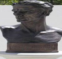 Adam Lindsay Gordon Bronze Bust - Accommodation in Brisbane
