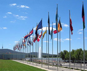 International Flag Display - Accommodation in Brisbane 0