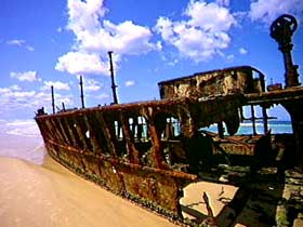 Maheno Shipwreck - Accommodation in Brisbane 0