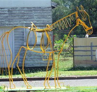 Augathella Wrought Iron Sculptures - Accommodation in Brisbane