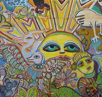 The Painting of Life by Mirka Mora - Accommodation in Brisbane