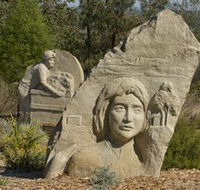 Heritage Sculptures at Pensioners Hill Lookout - Accommodation in Brisbane