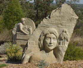 Heritage Sculptures At Pensioners Hill Lookout - Accommodation in Brisbane 0