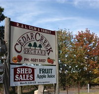 Cedar Creek Orchard - Accommodation in Brisbane