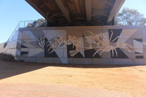 Berri Bridge Mural - Accommodation in Brisbane 0