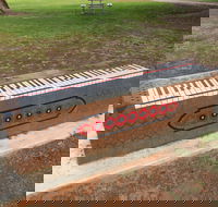 Piano Park Bench Moonta - Accommodation in Brisbane