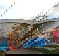 Willans Hill Water Tower Mural - Accommodation in Brisbane