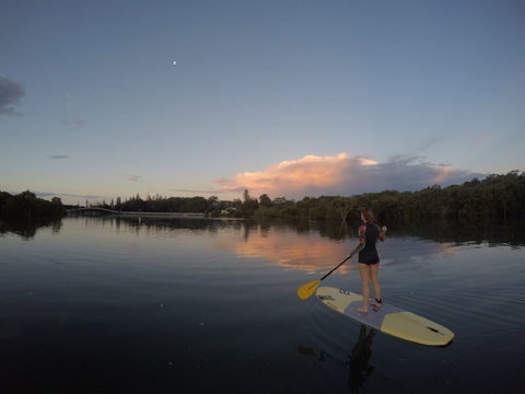 Paddleboard At Back Creek South West Rocks - Accommodation in Brisbane 1
