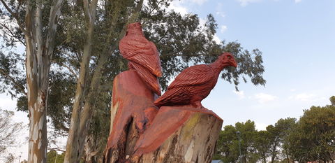 Chainsaw Tree Sculpture - Accommodation in Brisbane 1