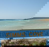 Simms Cove lookout and beach Moonta Bay - Accommodation in Brisbane