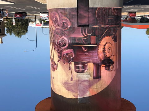 Kadina Water Tower Mural - Accommodation in Brisbane 2