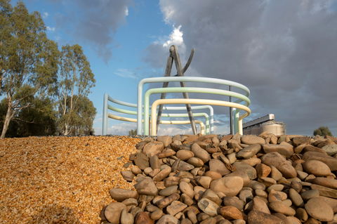Lyrics, Landscapes And Lintels - Leeton Public Art Trail - Accommodation in Brisbane 2