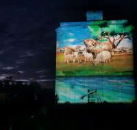 Quorn Silo Light Show - Accommodation in Brisbane