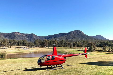 Private Helicopter Flight To Hunter Valley With A La Carte Lunch - For 2 - Accommodation in Brisbane 1