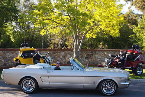 Ultimate Barossa Adventure Day Tour For 2 - Combined Mustang Convertible-Trike - Accommodation in Brisbane 2
