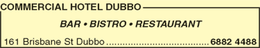 Commercial Hotel Dubbo - Accommodation in Brisbane 7