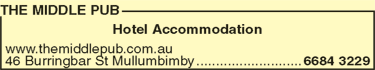 The Middle Pub - Accommodation in Brisbane 6