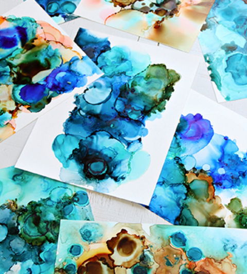 Alcohol Ink Art Class - Accommodation in Brisbane 0