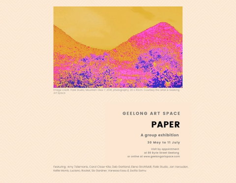 Group Exhibition - PAPER - Accommodation in Brisbane 0