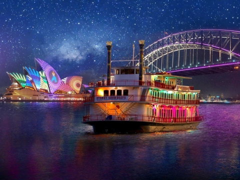 Vivid Sydney Dinner Cruise On Sydney Showboats - Accommodation in Brisbane 0