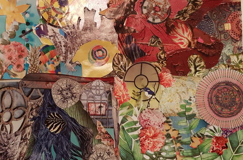 Online Live Streaming Class: Cut And Paste Creative Collage Fun - Accommodation in Brisbane 0