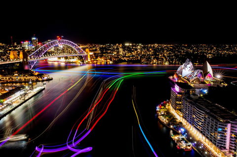 Vivid Sydney Harbour Dinner Cruises – Australian Cruise Group - Accommodation in Brisbane 1