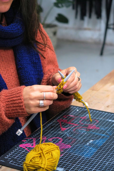 Knit & Sip! Make A Cosy Scarf - Accommodation in Brisbane 0