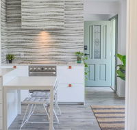Quiet Pet Friendly Home 3 houses to beach entry with Private Pool Walk to Shops - Accommodation in Brisbane