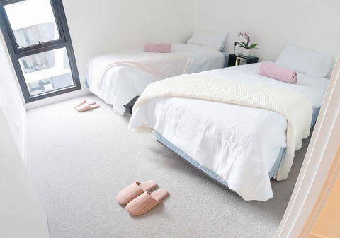 R&K Luxury Apartment Fantastic Skyline View CBD Parking&Free Tram Heart Of Melbourne - Accommodation in Brisbane 3