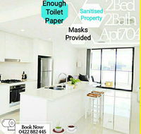 Stylish Liverpool 2Bed 2Bath Apartment -Skyline Views -Masks Provided - Accommodation in Brisbane