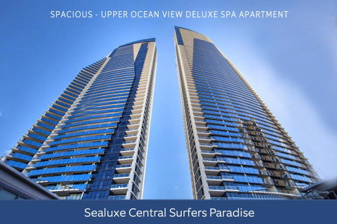 Surfers Paradise Two Bedroom Luxury Seaview Spa Apartment - Sealuxe - Accommodation in Brisbane 0