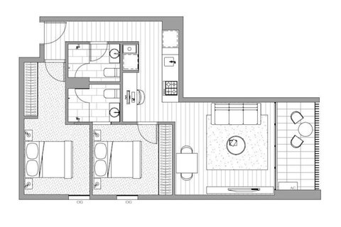 Astrina 2 Bed 2 Bath Apartment - Accommodation in Brisbane 14