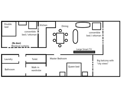 Towers Of Chevron - Private Apartment - Accommodation in Brisbane 7