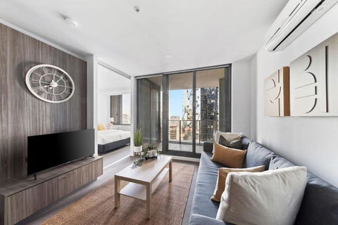 A 2BR Apt With City Views Next To Southern Cross - Accommodation in Brisbane 1