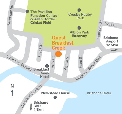 Quest Breakfast Creek - Accommodation in Brisbane 13