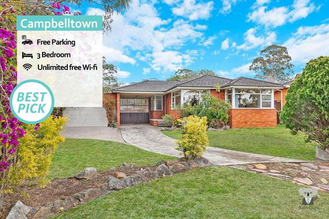 CAMPBELLTOWN HOLIDAY HOME 3 BED + FREE PARKING NCA039 - Accommodation in Brisbane 0