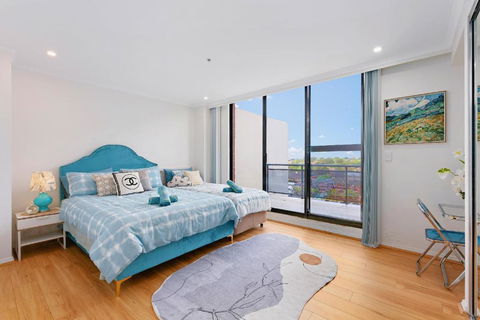 Epic CBD City View 3BR Penthouse Walk To Station&shopping Centre - Accommodation in Brisbane 3