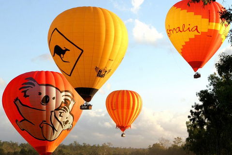 Natural Bridge & Springbrook Waterfalls Tour + Hot Air Balloon With Breakfast - Accommodation in Brisbane 0
