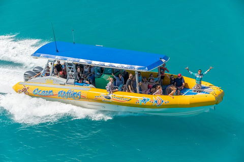 Ocean Rafting Tour To Whitehaven Beach, Hill Inlet Lookout & Top Snorkel Spots - Accommodation in Brisbane 2