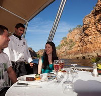 Nitmiluk Katherine Gorge 3.5-Hour Sunset Dinner Boat Tour - Accommodation in Brisbane