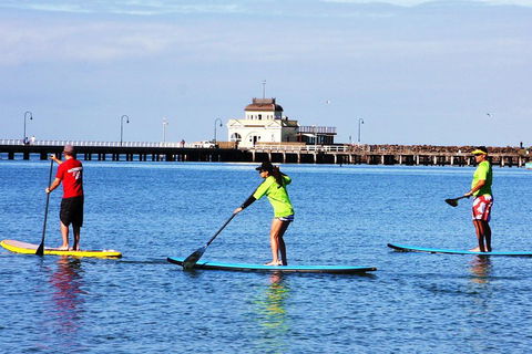 Private Stand-Up Paddle Board Lesson At St Kilda - Accommodation in Brisbane 1