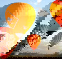 Natural Bridge  Springbrook Waterfalls Tour  Hot Air Balloon with Breakfast - Accommodation in Brisbane