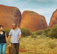 Ayers Rock 4 Tour Combo Complete Uluru Base Walk at Sunrise Valley of the Winds at Sunrise Kata Tjuta Sunset and Uluru Sunset - Accommodation in Brisbane