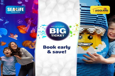 Melbourne BIG Ticket - LEGOLAND Discovery And SEA LIFE Melbourne - Accommodation in Brisbane 4