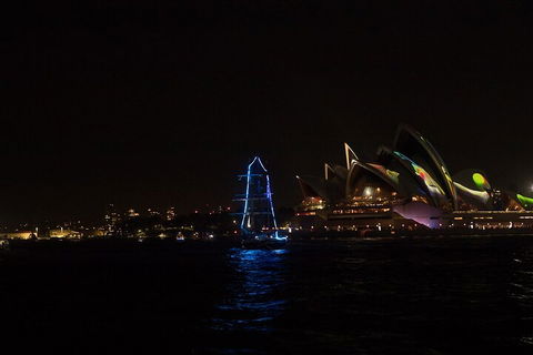 Vivid Tall Ships Dinner Cruise On Sydney Harbour - Accommodation in Brisbane 0