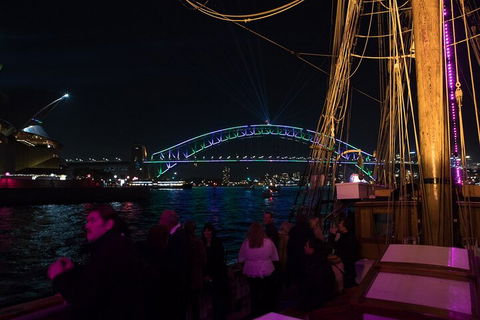 Vivid Tall Ships Dinner Cruise On Sydney Harbour - Accommodation in Brisbane 3