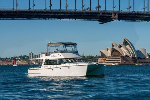 Vivid 90-Minute Sydney Harbour Small Group Catamaran Cruise - Accommodation in Brisbane 2