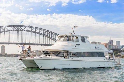 Vivid 90-Minute Sydney Harbour Intimate Catamaran Cruise With Canapes - Accommodation in Brisbane 1