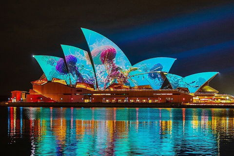 Vivid 90-Minute Sydney Harbour Intimate Catamaran Cruise With Canapes - Accommodation in Brisbane 2